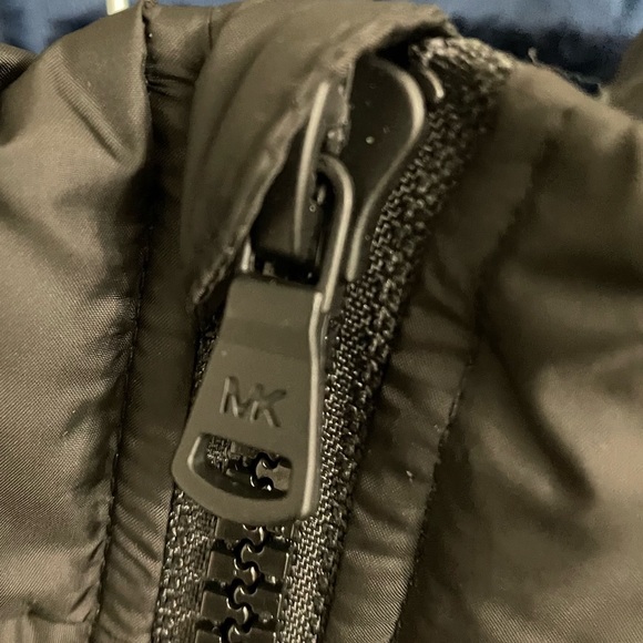 Michael Kors Kids Black Puffer Jacket - Size 8 - Picture 5 of 5